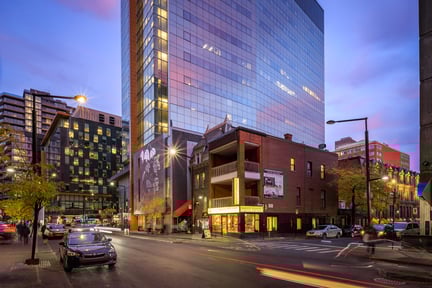 Downtown Montreal near Concordia University