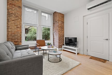 Living room in apartment in Pierce Village